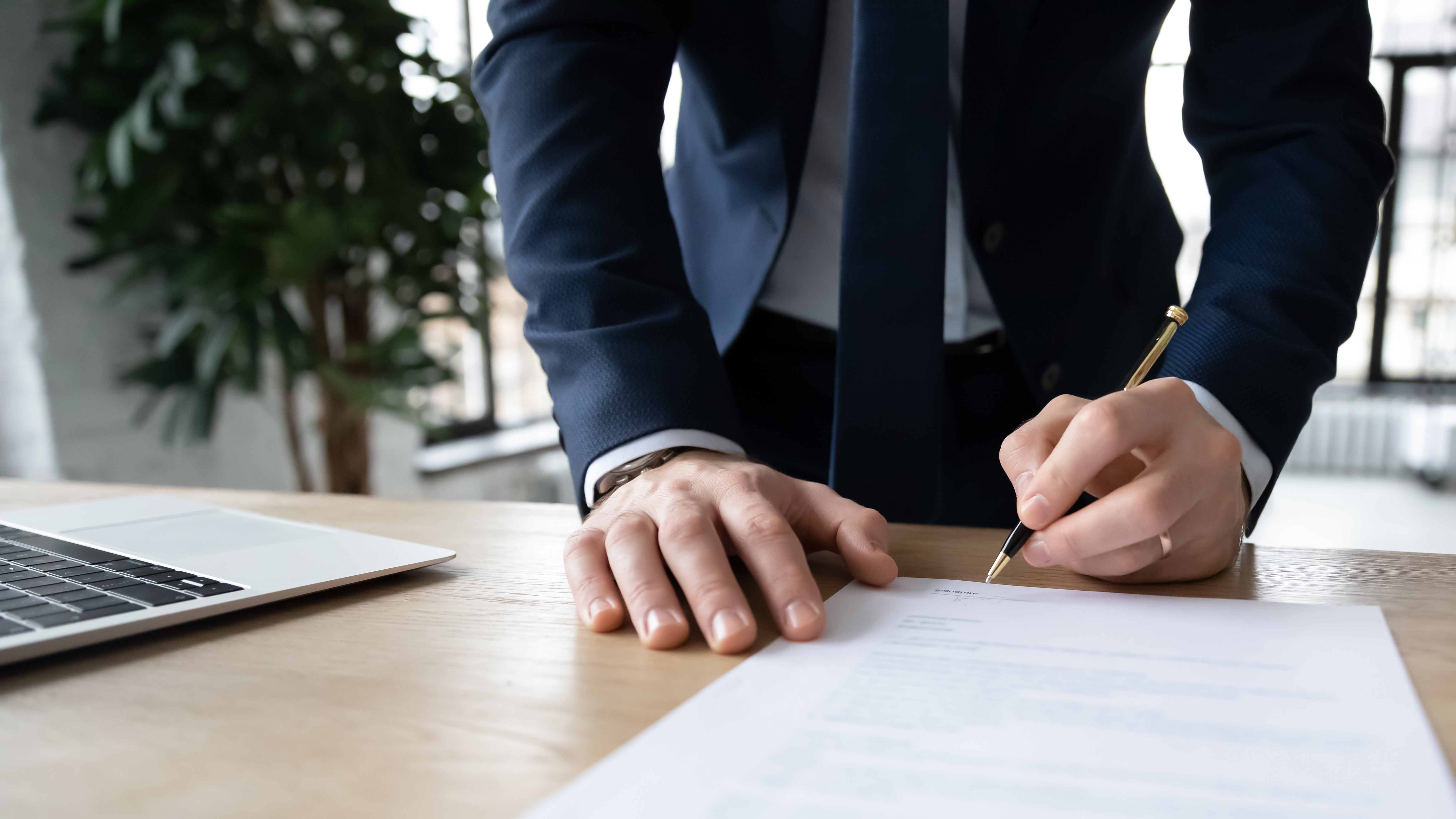 Signing documents